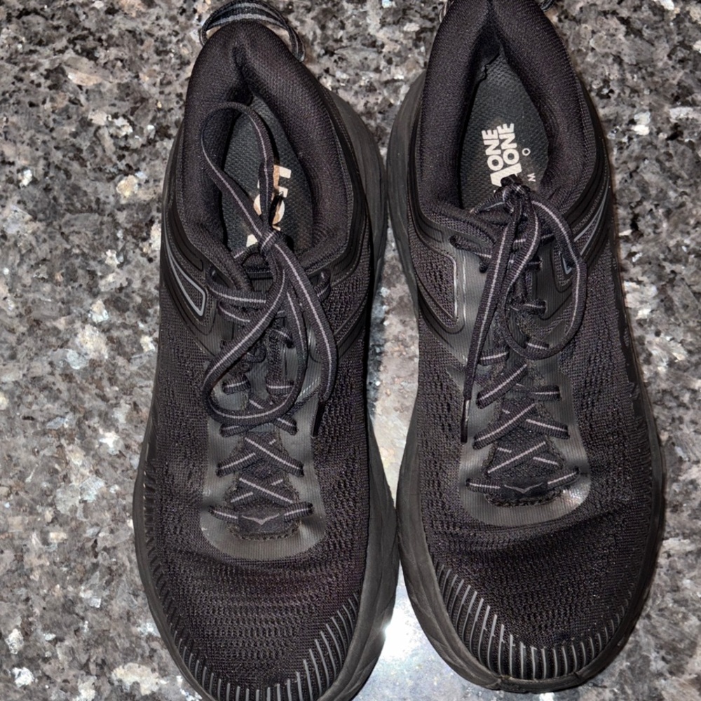 Hoka One One women’s Black Athletic Shoes